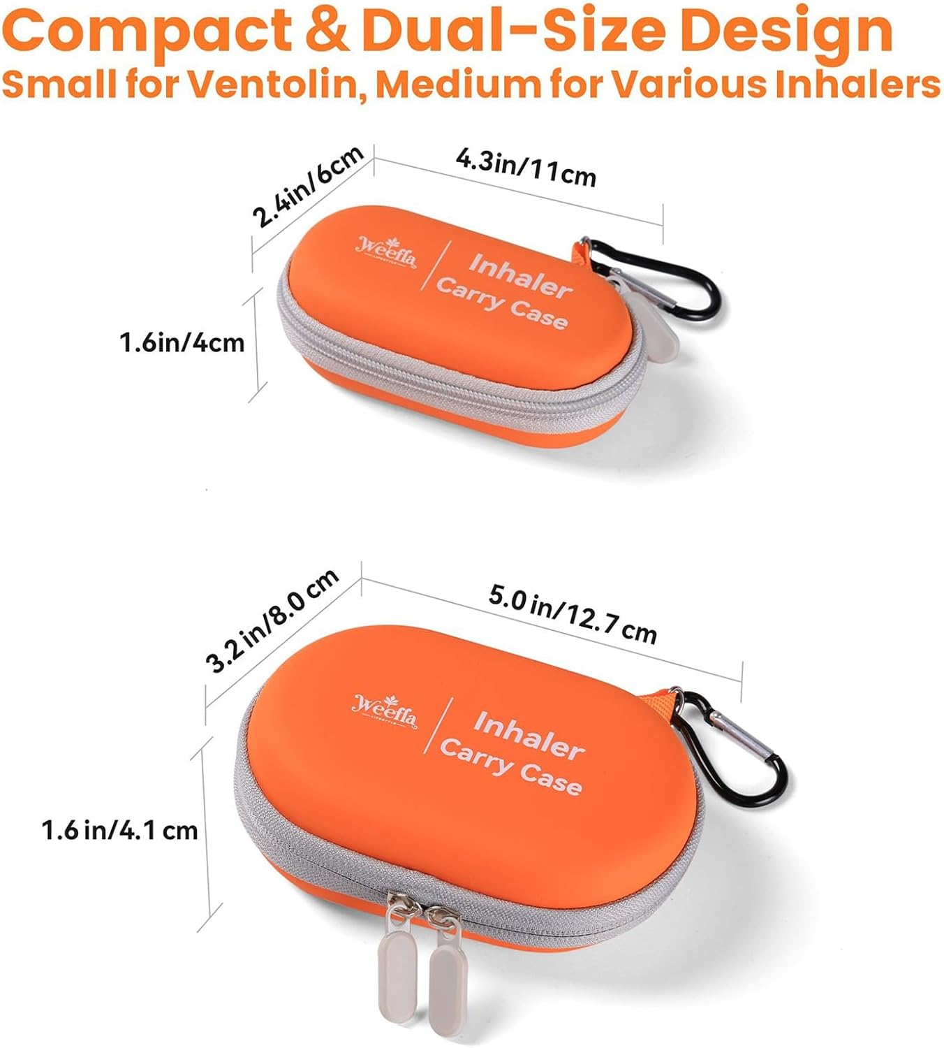Inhaler Holder Carry Case