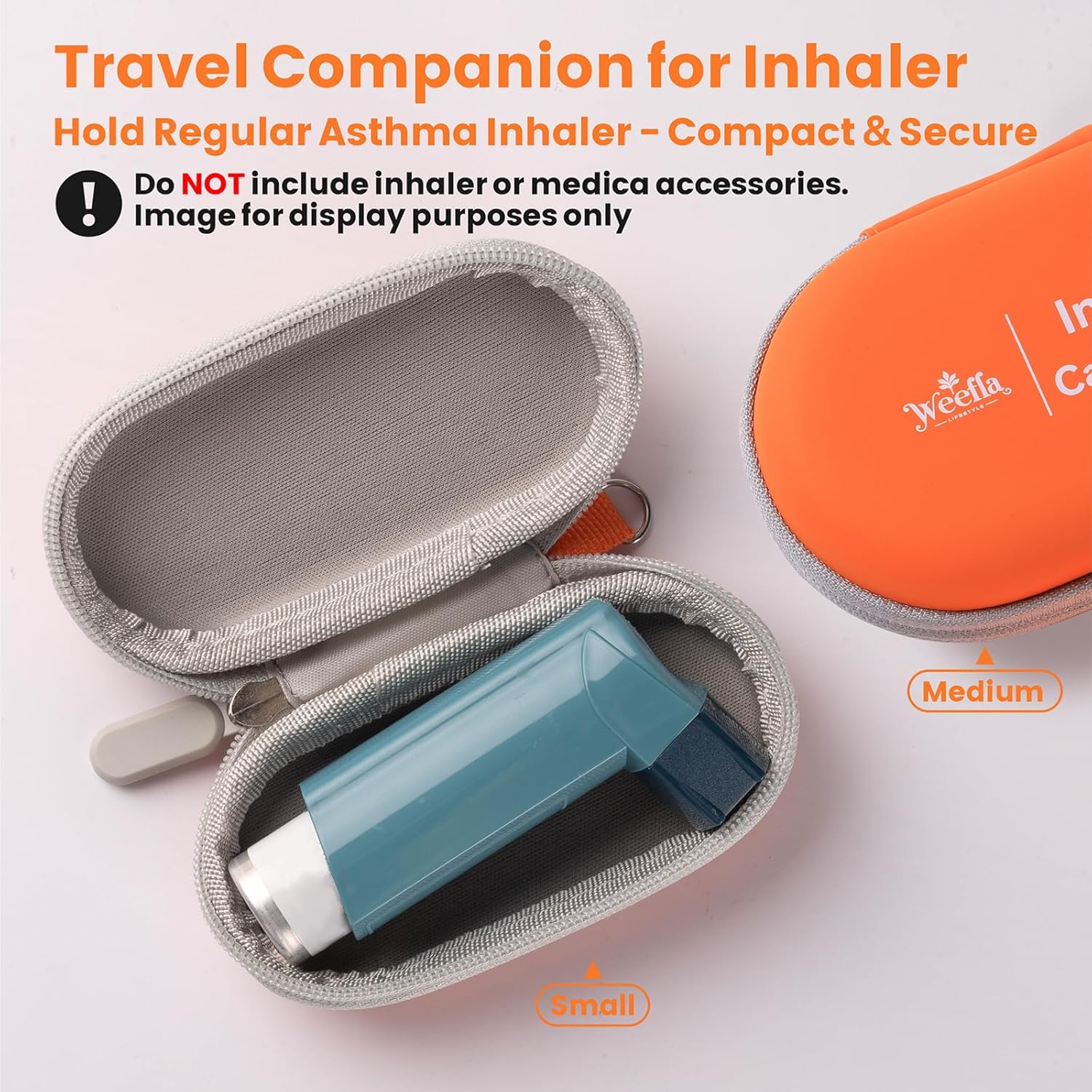 Inhaler Holder Carry Case